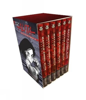 Battle Angel Alita, Complete Box Set, Deluxe Volumes 1 - 5 plus Short Stories (by Yukito Kishiro) - 9781632367112 - Crystal Lotus