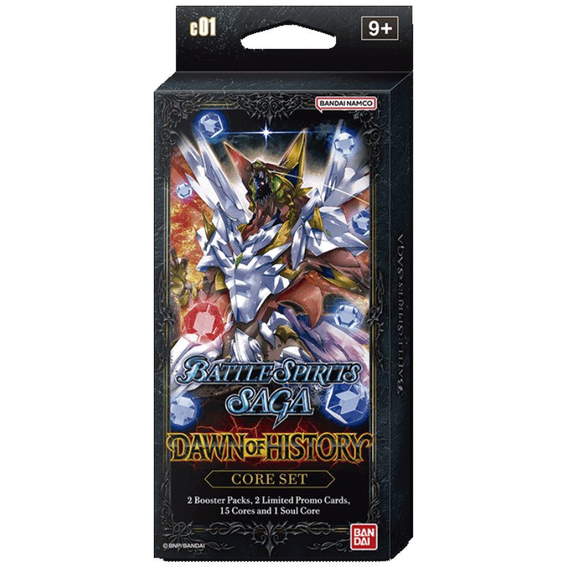 Battle Spirits Saga Core Set Display C01 (Dawn of History) - 811039039226 - CrystalLotus.eu