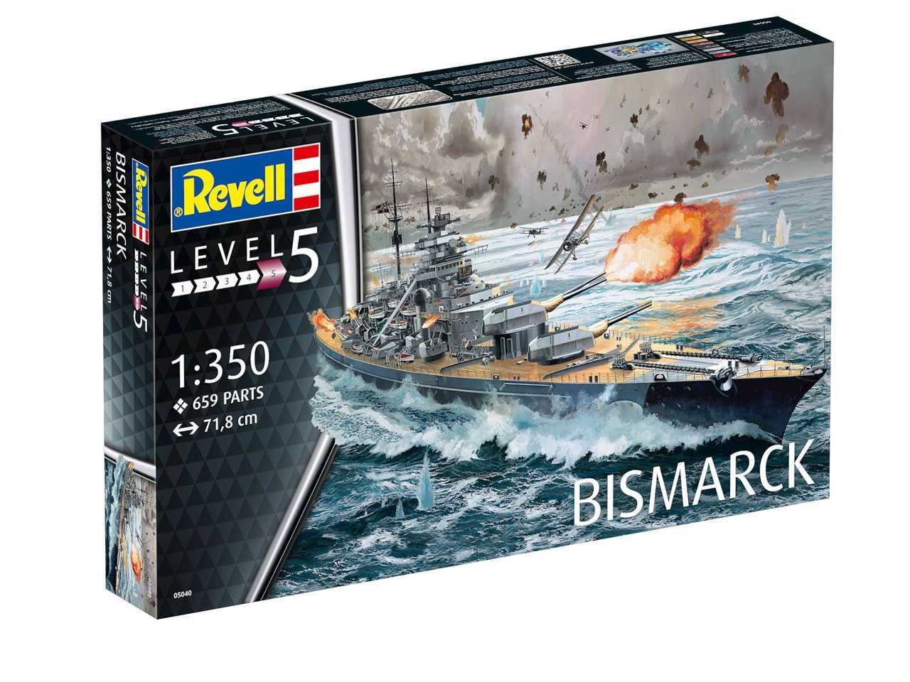 Battleship BISMARCK (1:350) - 4009803050409 - CrystalLotus.eu