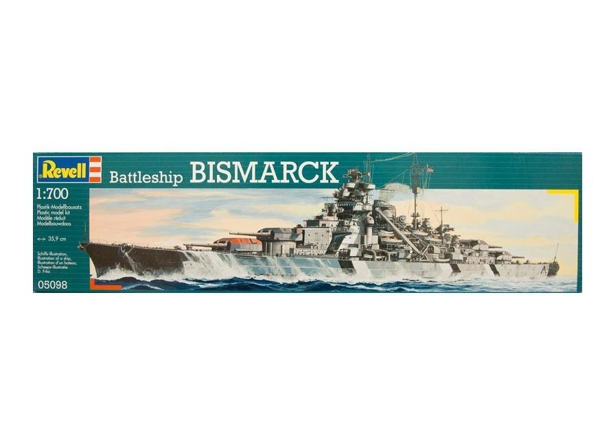 Battleship BISMARCK (1:700) - 4009803881485 - CrystalLotus.eu