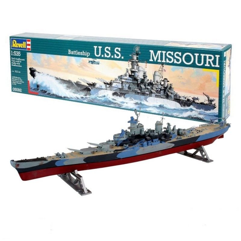 Battleship USS MISSOURI (1:535) - 4009803050928 - CrystalLotus.eu