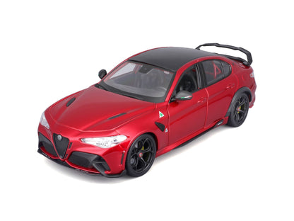 Bburago 1:18 Alfa Romeo Giulia GTAm (2020) Metallic Red - 4893993014491 - Crystal Lotus