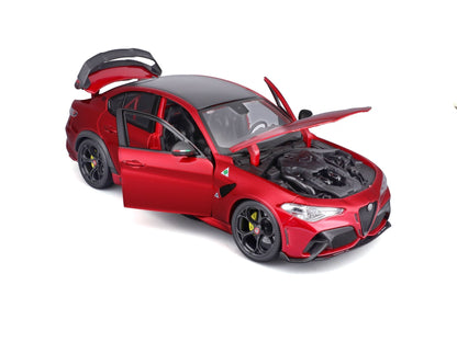 Bburago 1:18 Alfa Romeo Giulia GTAm (2020) Metallic Red - 4893993014491 - Crystal Lotus
