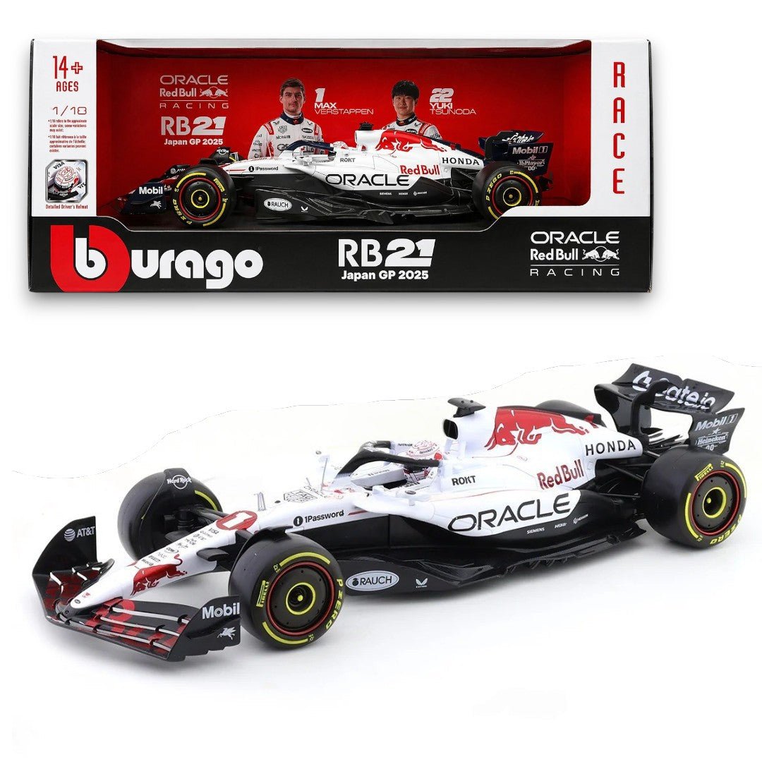 Bburago 1:18 F1 Oracle Red Bull Racing RB21 (2025) (