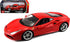 Bburago 1:18 Ferrari 488 GTB Red (2015) - 4893993160082 - Crystal Lotus