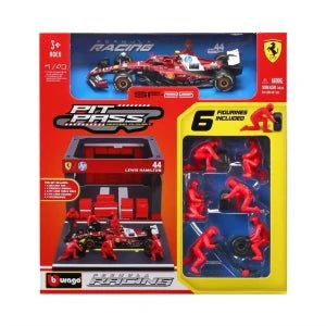 Bburago 1:43 F1 Pit Pass - Ferrari SF25 2025 (