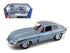 Bburago 1:18 Jaguar E-type Coupe (1961) Silver-Blue - 4893993120444 - crystallotus.eu