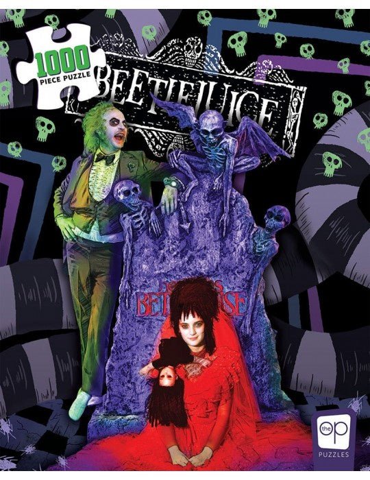 Beetlejuice &quot;Graveyard Wedding&quot; 1,000 - Piece Puzzle - 700304154088 - CrystalLotus.eu