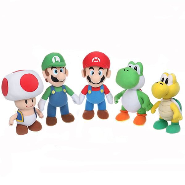 BG Games Mario Bros Plush - 9331965010812 - CrystalLotus.eu