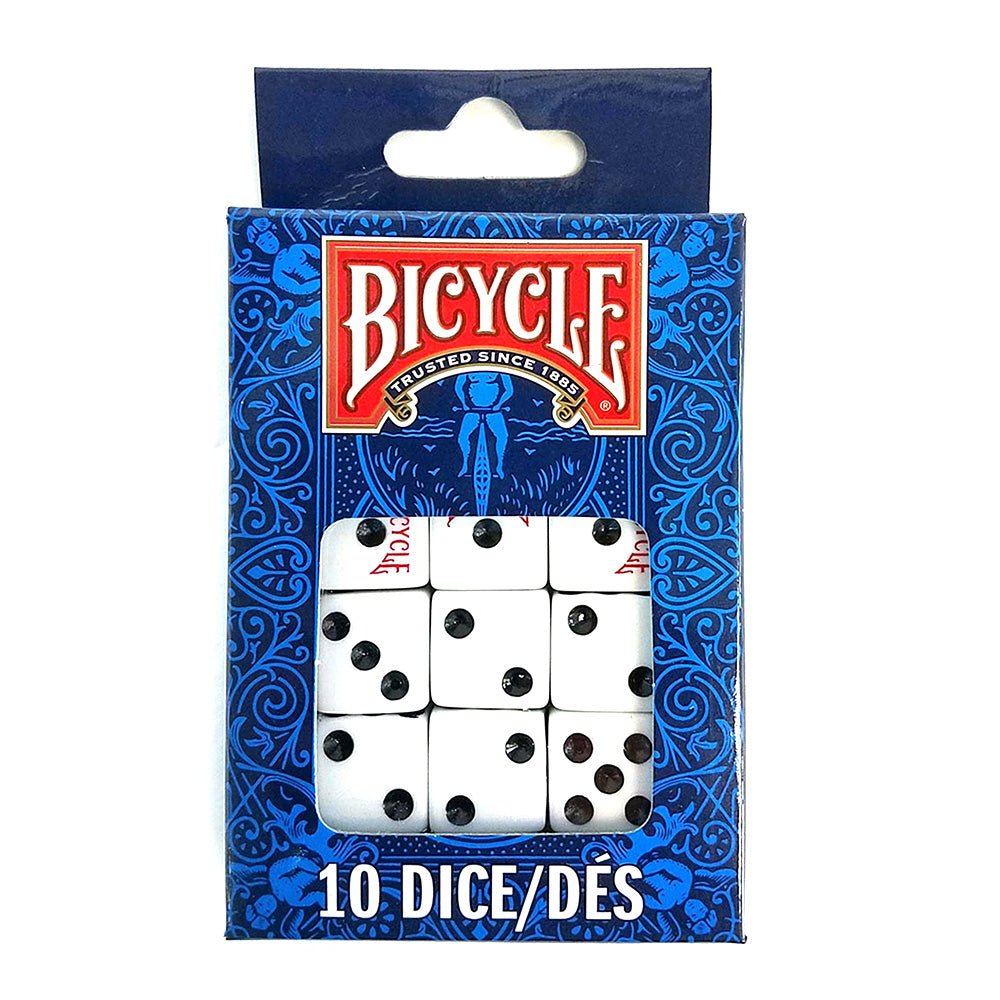 Bicycle 10 Dice Set - 073854016077 - CrystalLotus.eu