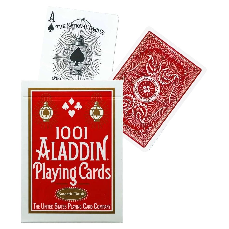 Bicycle Aladdin Playing Cards Red - 60073854246100 - CrystalLotus.eu