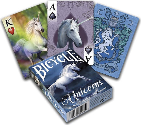 Bicycle - Anne Stokes Unicorns Playing Cards - 073854024768 - CrystalLotus.eu