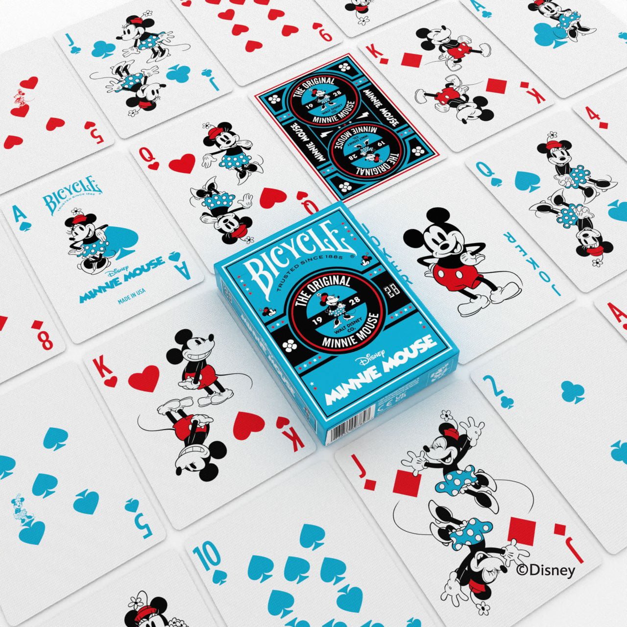 Bicycle - Disney 6-Deck Box Set: Classic Mickey and Friends - 073854100073 - Crystal Lotus