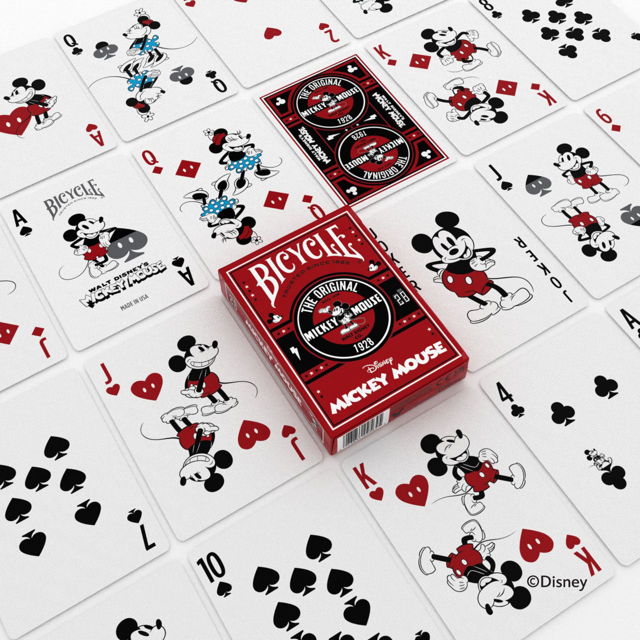 Bicycle - Disney 6-Deck Box Set: Classic Mickey and Friends - 073854100073 - Crystal Lotus
