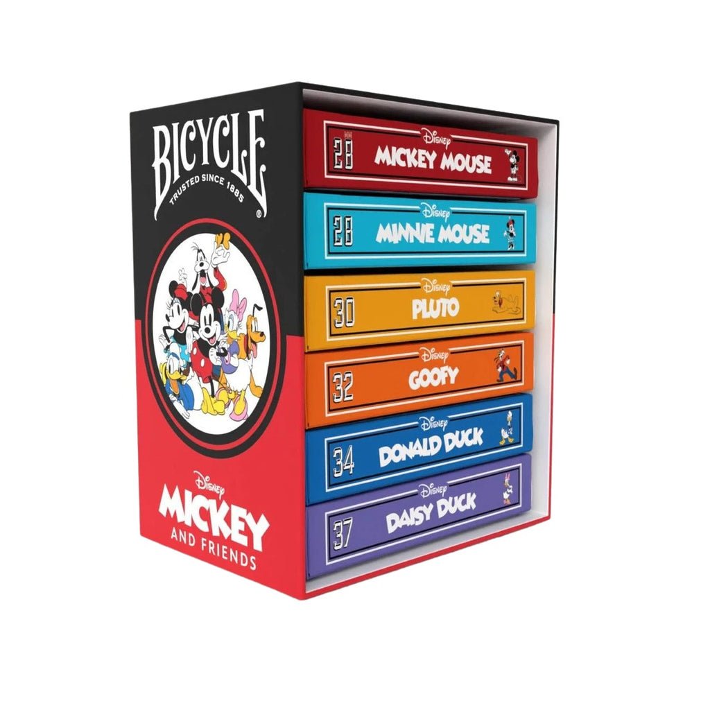 Bicycle - Disney 6-Deck Box Set: Classic Mickey and Friends - 073854100073 - Crystal Lotus