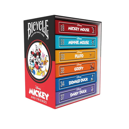 Bicycle - Disney 6-Deck Box Set: Classic Mickey and Friends - 073854100073 - Crystal Lotus