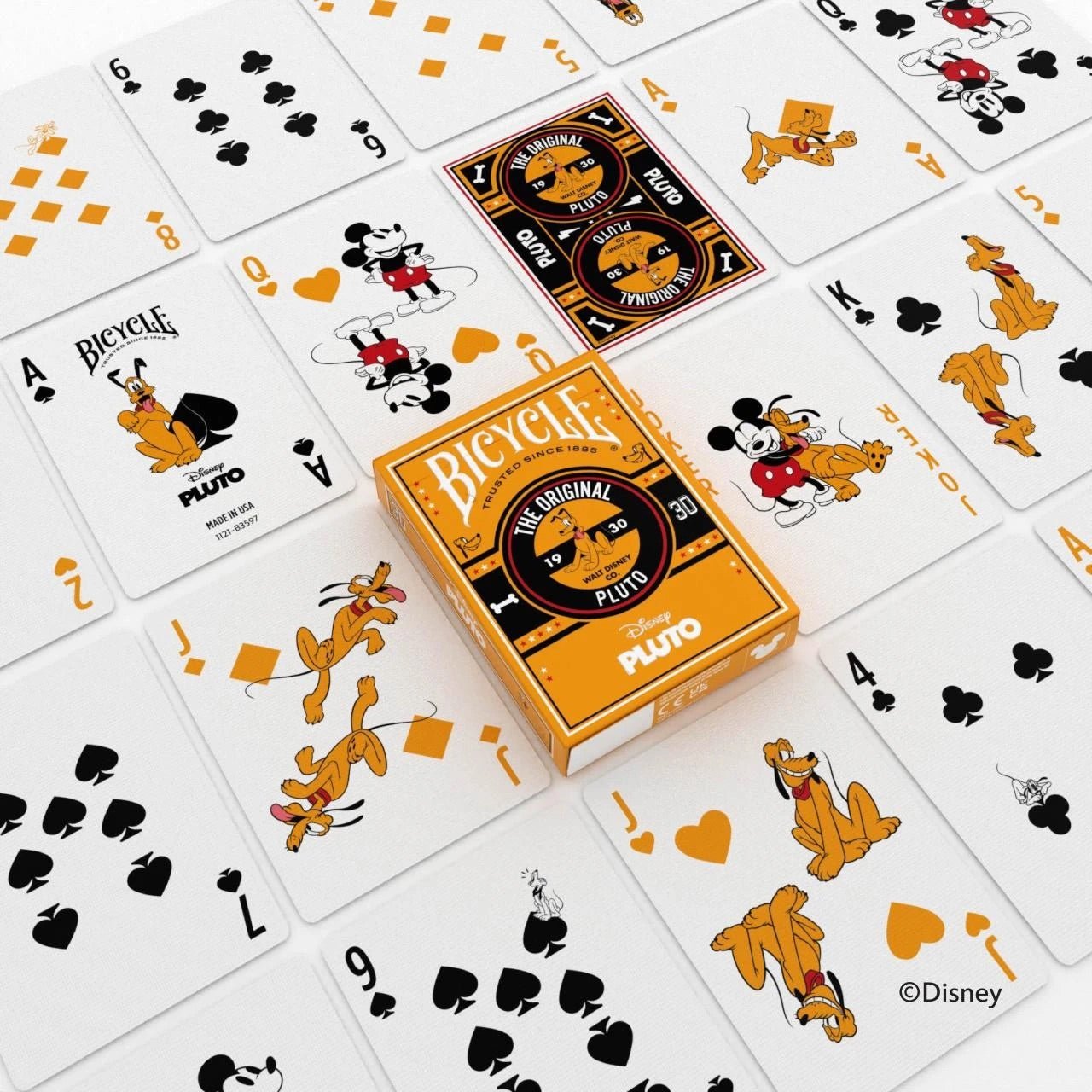 Bicycle - Disney Classic Pluto Playing Cards - 073854099452 - Crystal Lotus