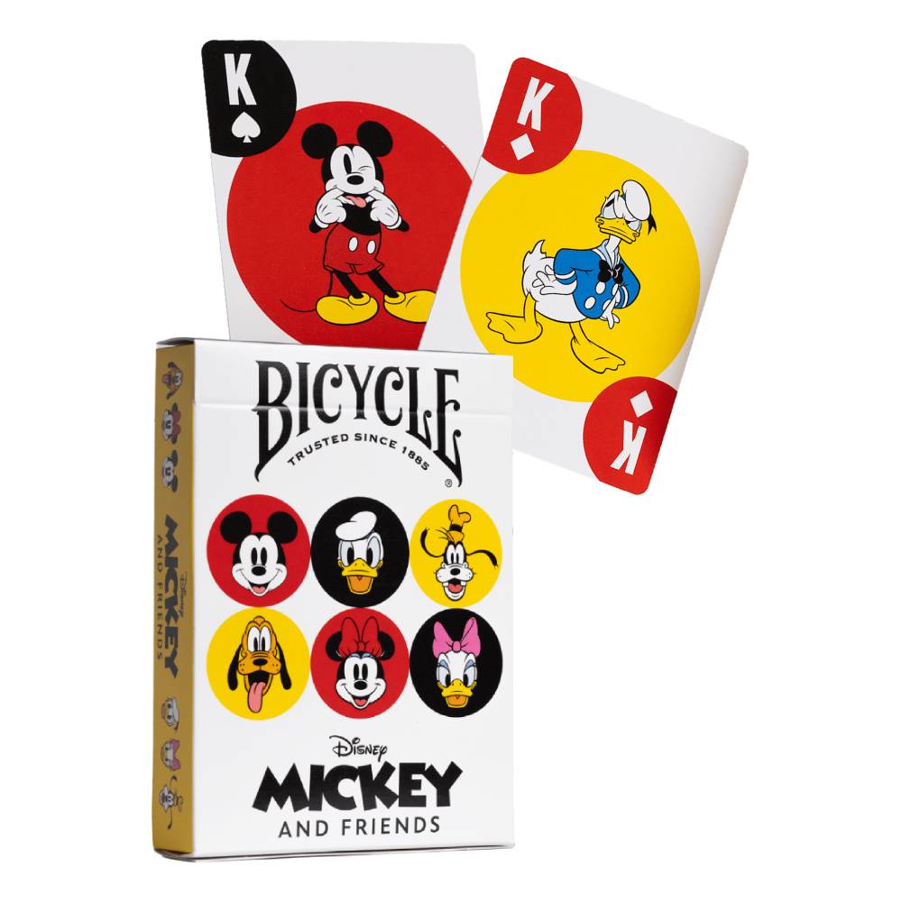 Bicycle - Disney: Mickey and Friends Playing Cards - 073854097991 - Crystal Lotus
