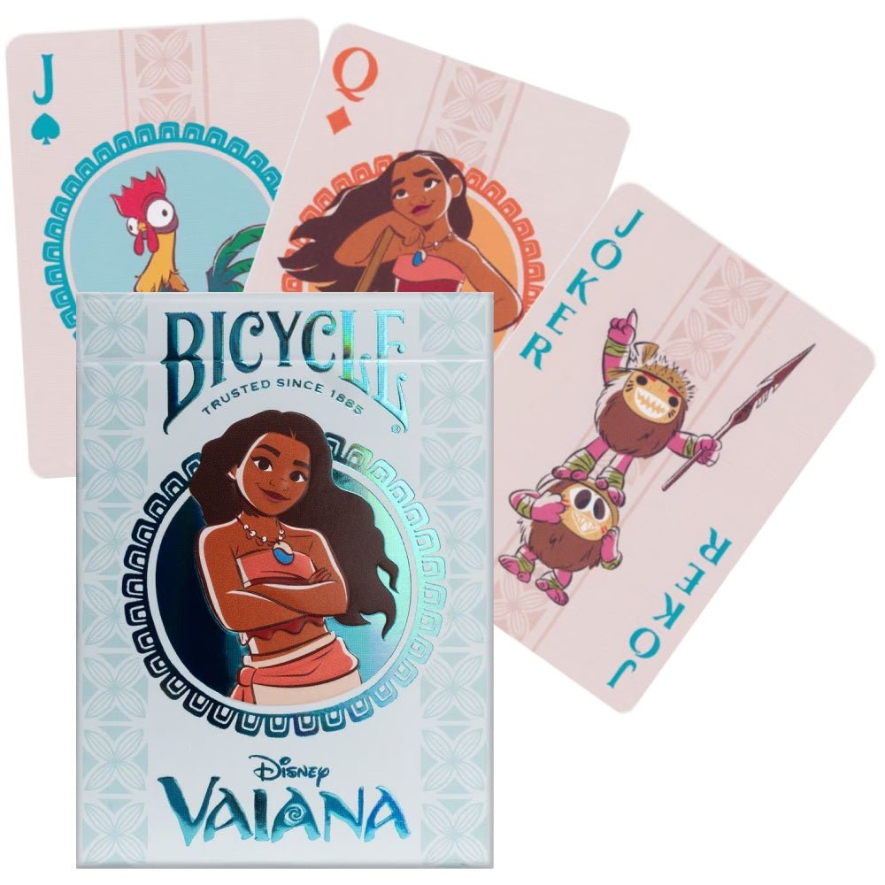 Bicycle - Disney: Vaiana Playing Cards - 073854099087 - Crystal Lotus