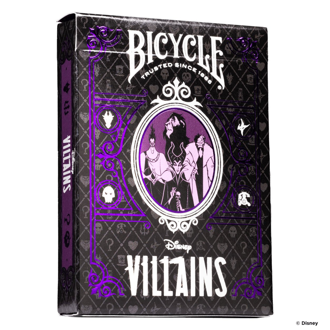 Bicycle Disney Villains Purple - 073854095829 - CrystalLotus.eu