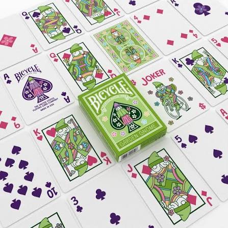 Bicycle - Garden Gnome Playing Cards - 073854099506 - Crystal Lotus