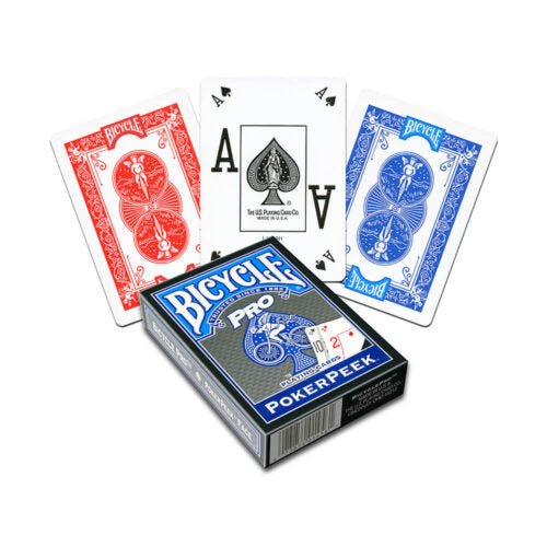 Bicycle Pro Red &amp; Blue Mix Deck - 073854014561 - CrystalLotus.eu