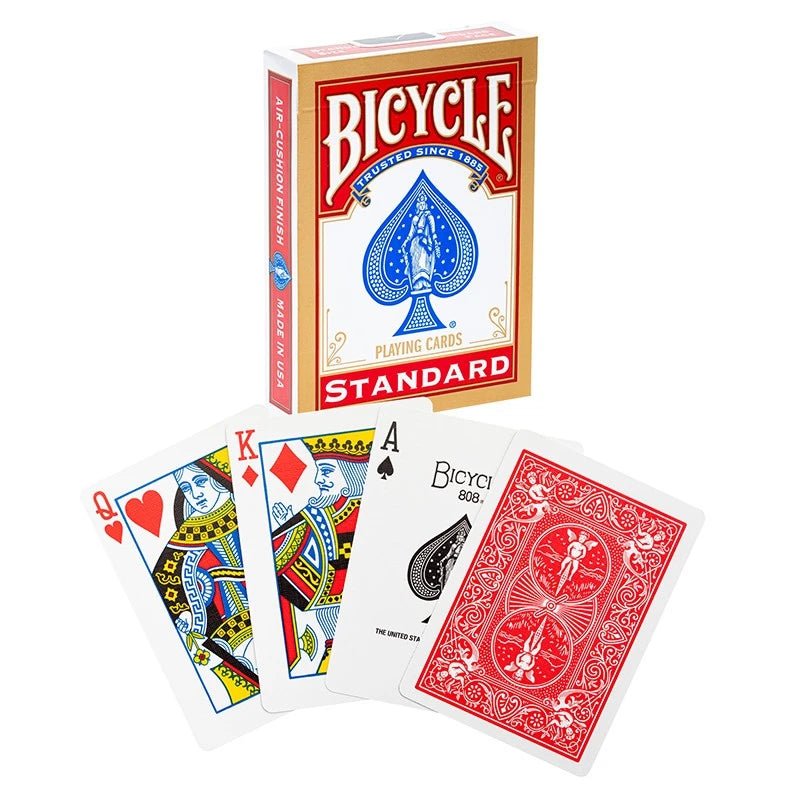 Bicycle - Rider Back International Gold Standard Index Playing Cards Red - 073854016510 - CrystalLotus.eu