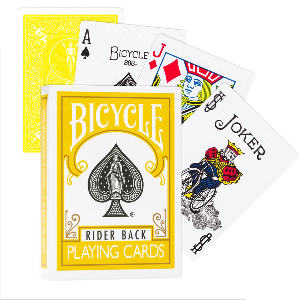 Bicycle Rider Back Standard Index Yellow - 073854094211 - CrystalLotus.eu