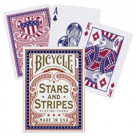 Bicycle - Stars and Stripes - 073854098769 - Crystal Lotus