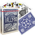 Bicycle: Tally - Ho Standard Index - Fan Back (Blue) - 073854000090 - Crystal Lotus
