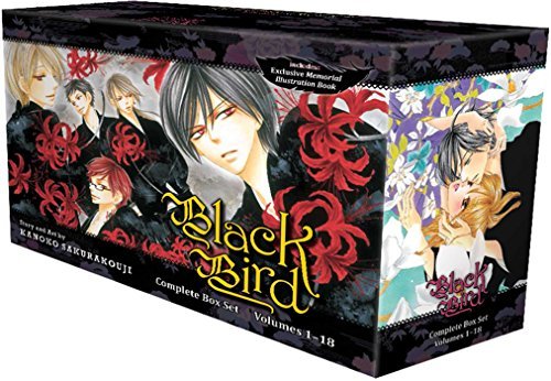 Black Bird, Complete Box Set, Volumes 1 - 18 (by Kanoko Sakurakouji) - 9781421575988 - Crystal Lotus
