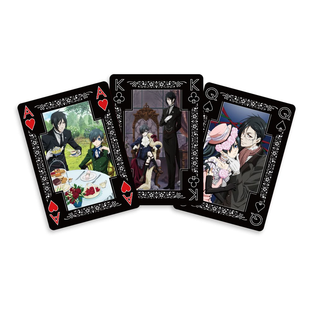 Black Butler Playing Cards - 8720828183090 - Crystal Lotus