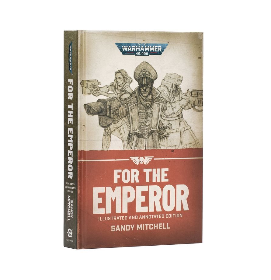 Black Library - For the Emperor (Hardback Illustrated and Annotated Edition) (BL3329) - 9781836093824 - Crystal Lotus
