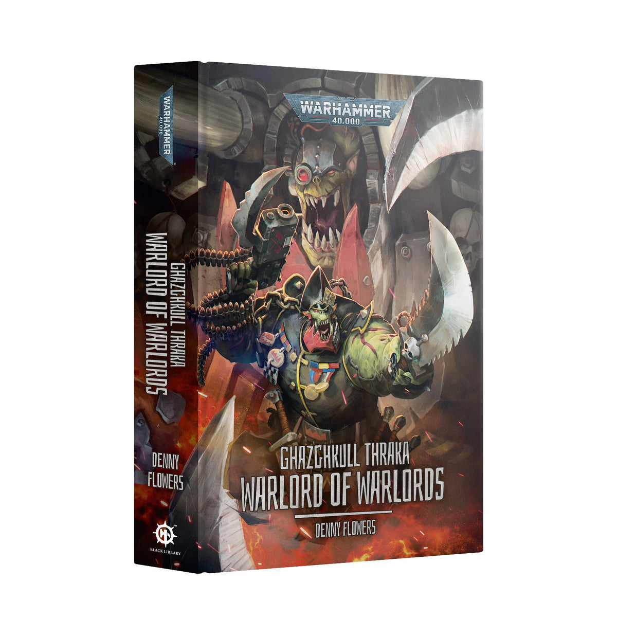 Black Library - Ghazghkull Thraka: Warlord of Warlords (Hardback Edition) (BL3303) - 9781836092940 - Crystal Lotus