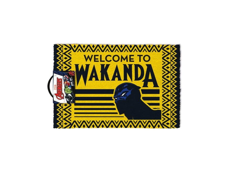 Black Panther Doormat Welcome to Wakanda 40 x 60 cm - 5050293854090 - CrystalLotus.eu