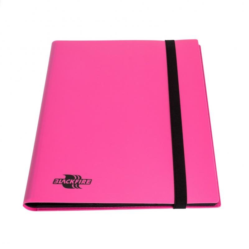 Blackfire Flexible Album - 9 Pocket - Pink - 4251456402535 - CrystalLotus.eu