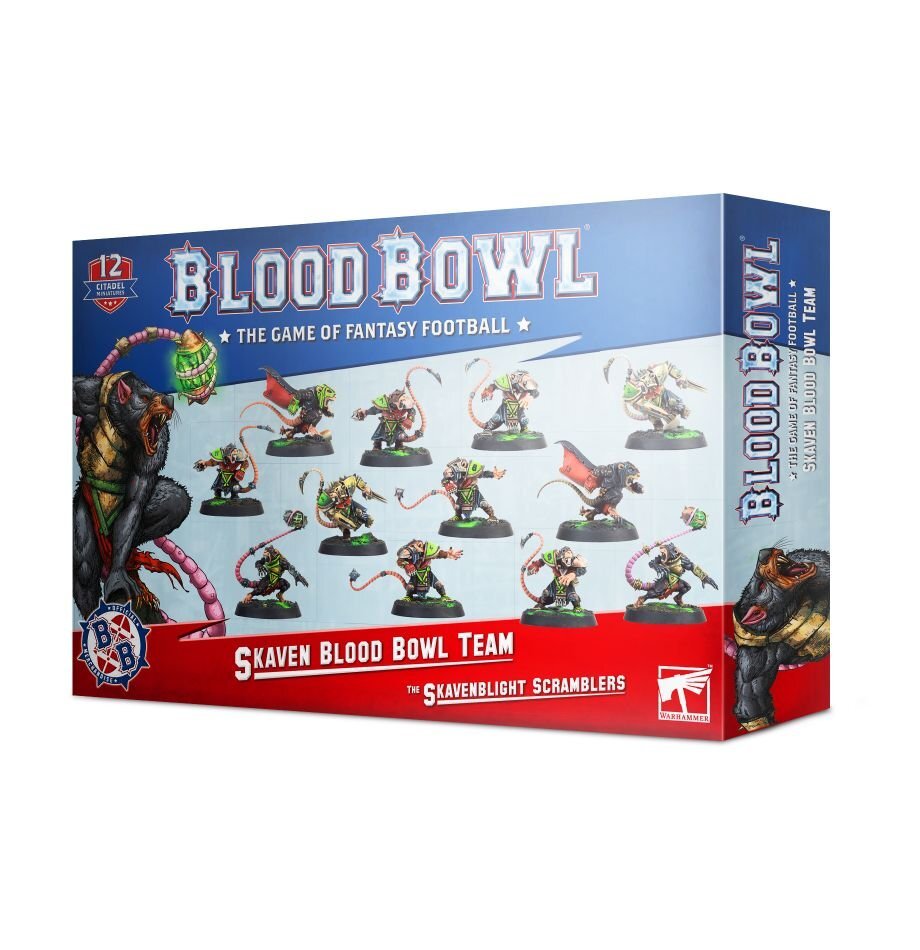 Blood Bowl: Skaven Team - Skavenblight Scramblers (200 - 11) - 5011921146239 - Crystal Lotus