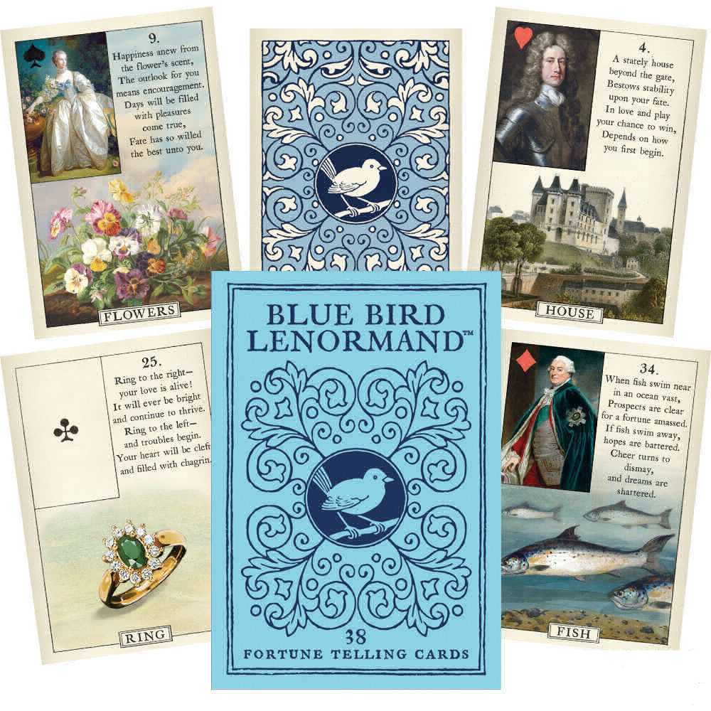 Blue Bird Lenormand - 9781572819054 - CrystalLotus.eu