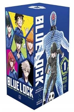 Blue Lock: Season 1 Part 1, Manga Box Set Volumes 1 - 6 (by Muneyuki Kaneshiro) - 9798888773499 - Crystal Lotus