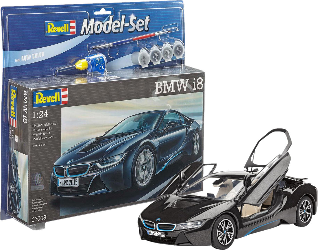 BMW i8 - Model Set (1:24) - 4009803670089 - CrystalLotus.eu