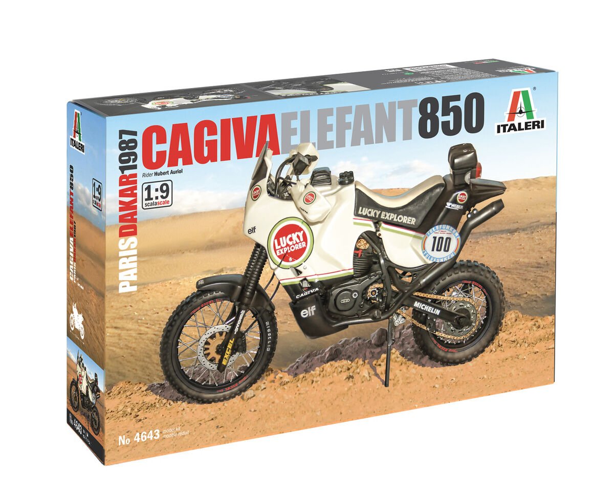 Cagiva Elefant 850 Paris - Dakar 1987 (1:9) - 8001283046435 - CrystalLotus.eu