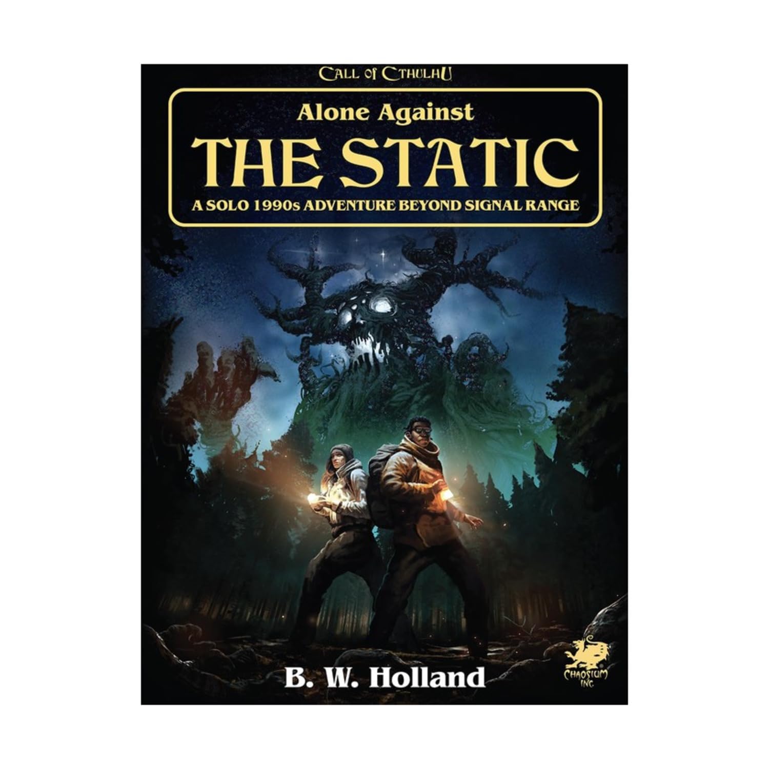 Call of Cthulhu - Alone Against The Static (A Solo Call of Cthulhu Adventure) 7th Edition - 9781568824710 - Crystal Lotus