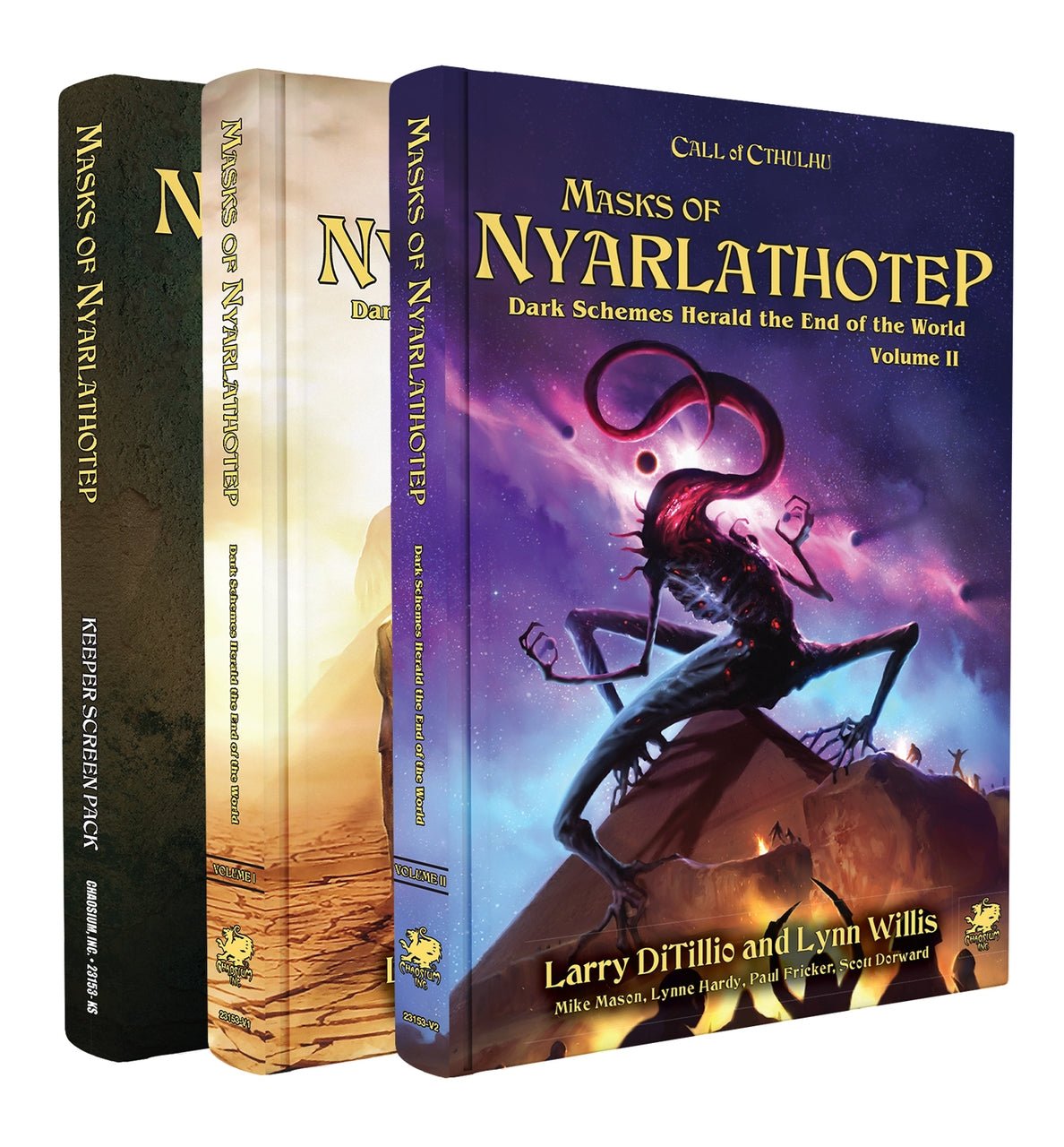 Call of Cthulhu RPG - Masks of Nyarlathotep - Slipcase Set - 9781568824116 - CrystalLotus.eu