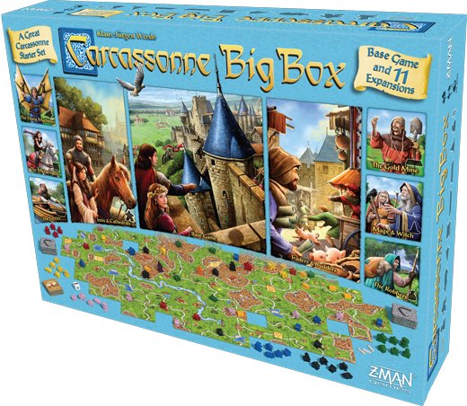 Carcassonne Big Box - 841333104344 - CrystalLotus.eu