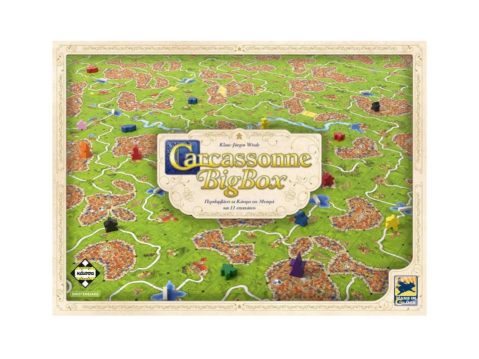 Carcassonne: Big Box (Greek Version) - 5205444114237 - CrystalLotus.eu