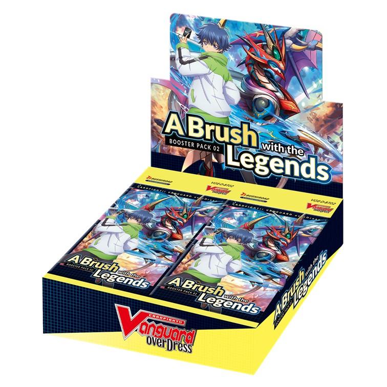 Cardfight!! Vanguard overDress - Booster Box: A Brush with the Legends (16 Packs) (English Language) - 8885009406273B - CrystalLotus.eu