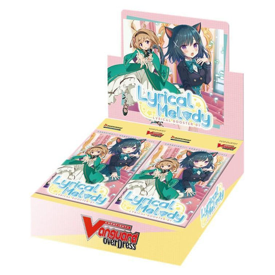 Cardfight!! Vanguard overDress - Booster Box: Lyrical Melody (16 boosters) (English Language) - 8885009406433 - CrystalLotus.eu