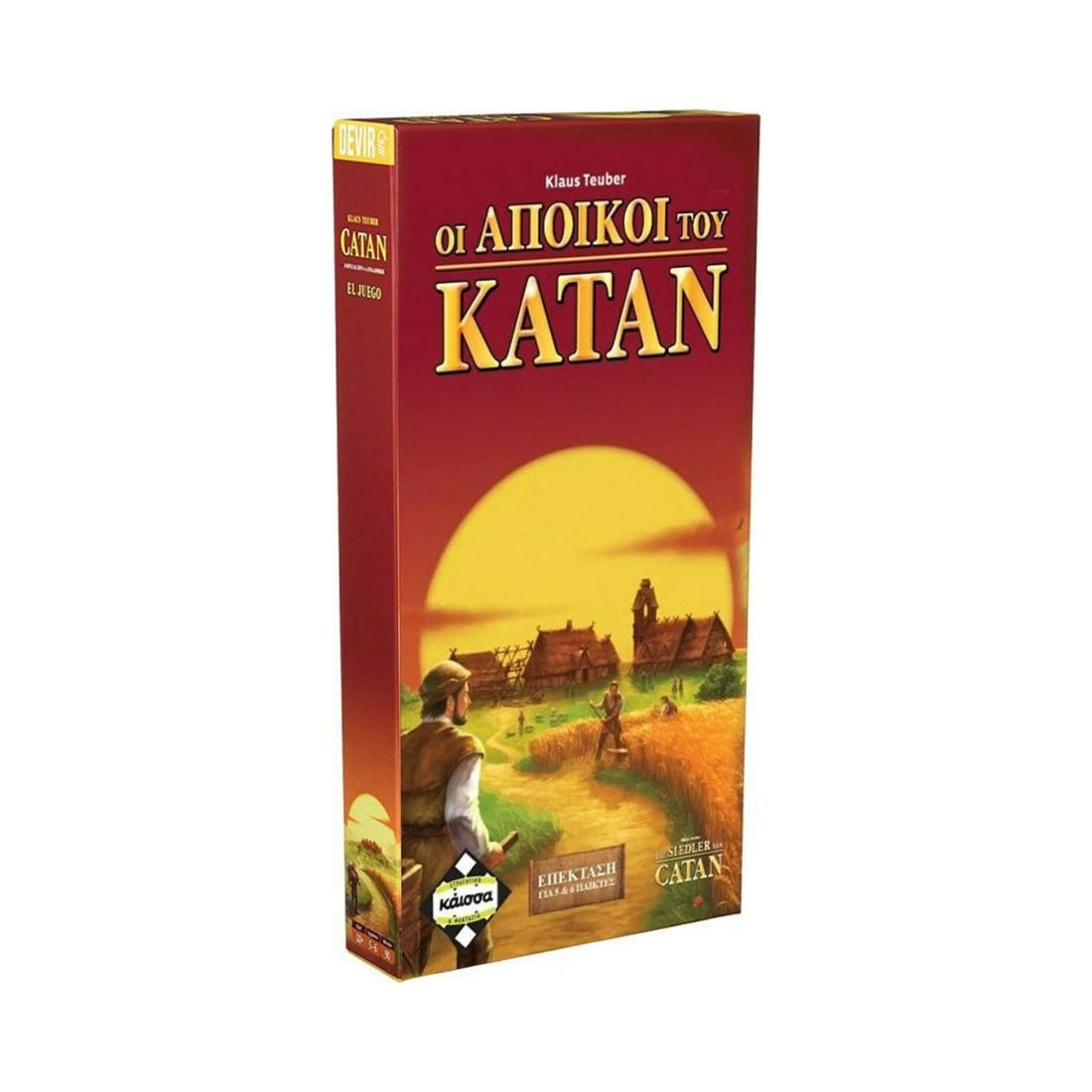 Catan Επέκταση για 5 - 6 Παίχτες (New Greek Version) - 5205444115142 - Crystal Lotus