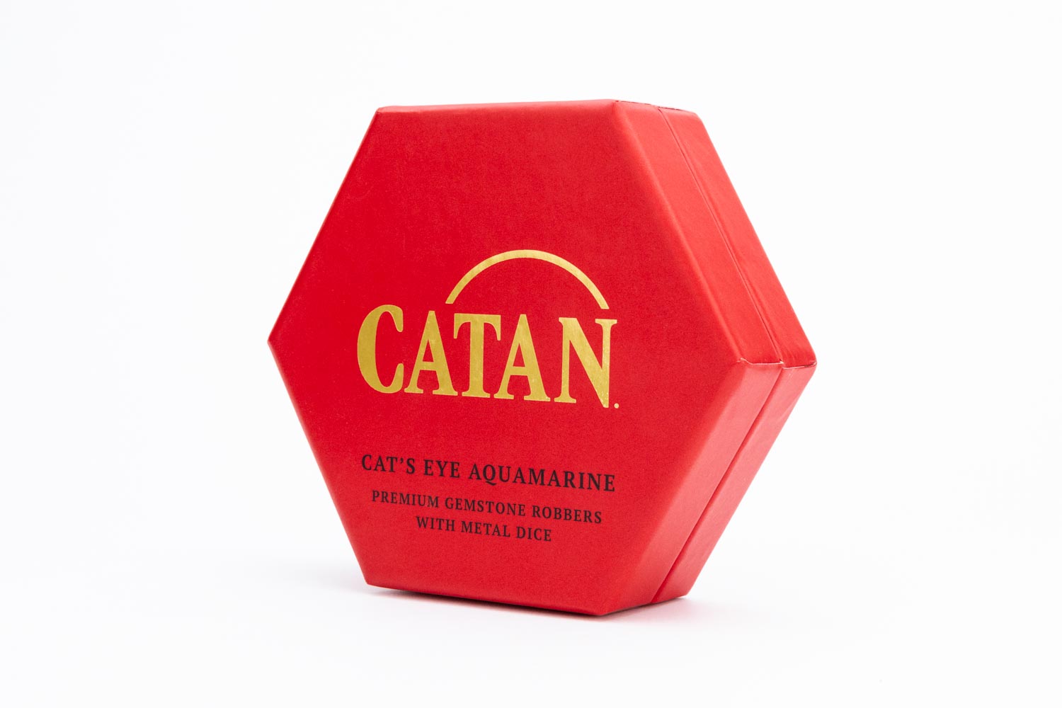Catan Upgrade dice set Robber &amp; Metal: Hematite - 687700234937 - Crystal Lotus