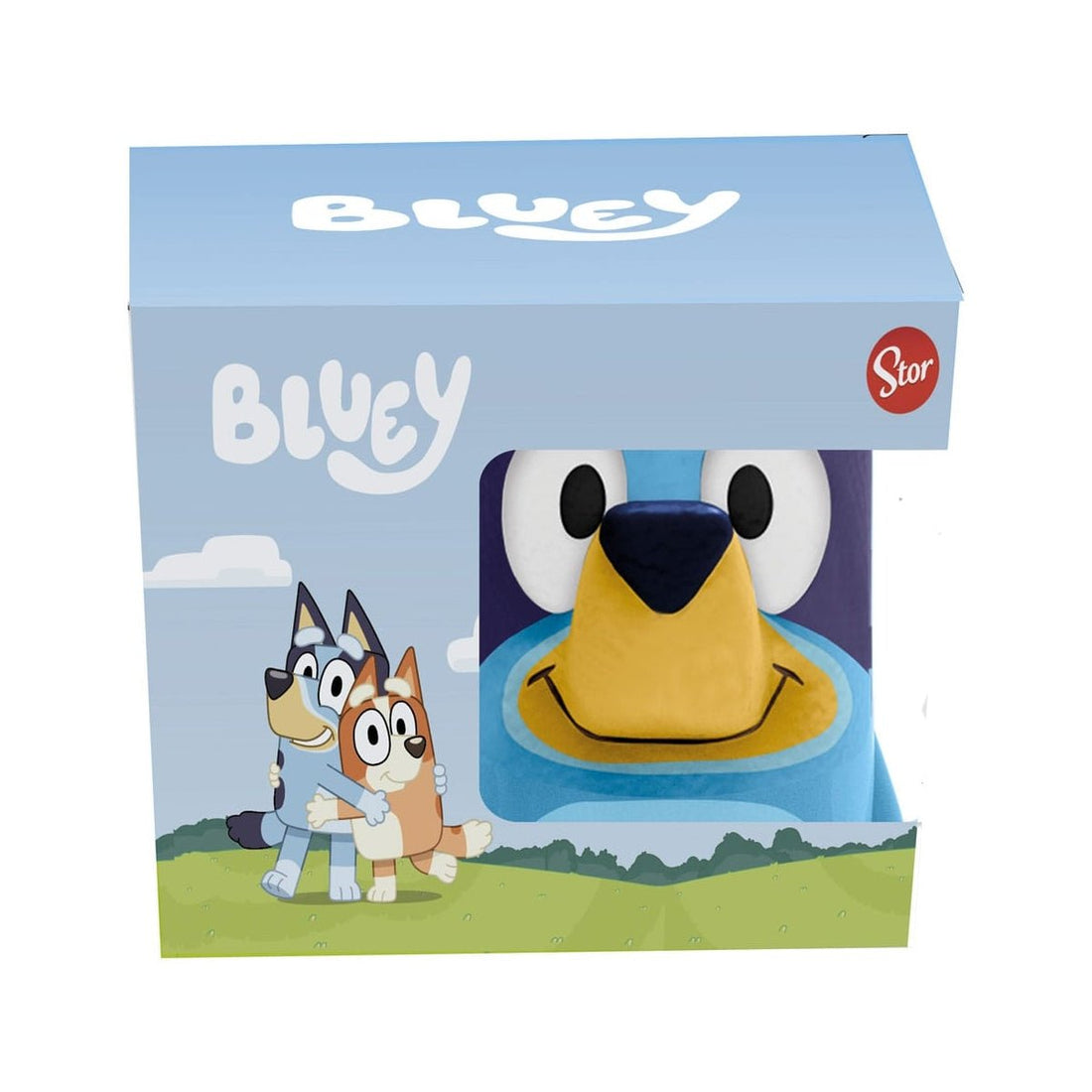 CERAMIC 3D MUG 9 OZ IN GIFT BOX BLUEY - 8412497938483 - Crystal Lotus